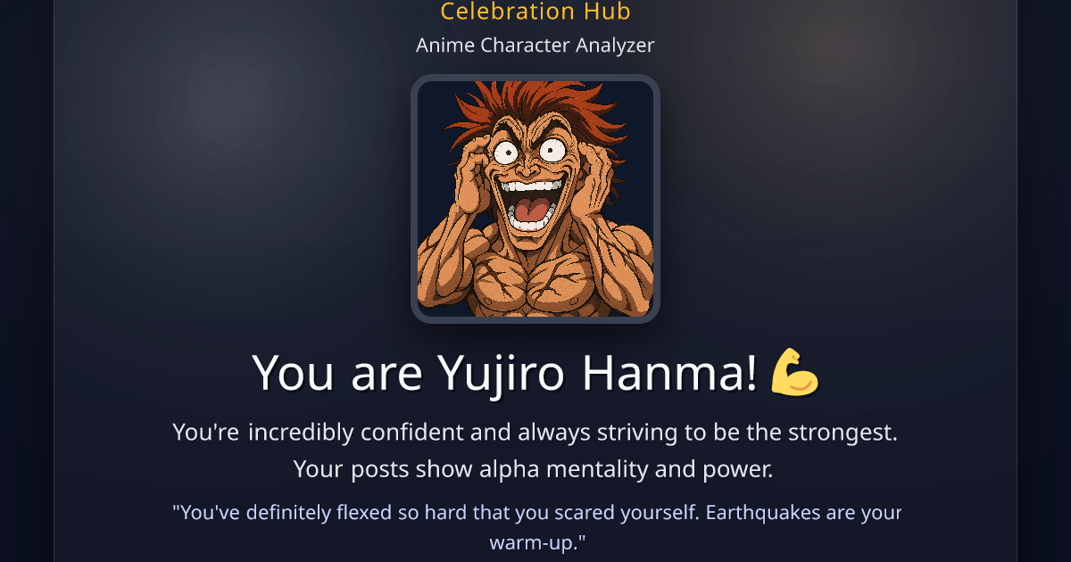 Yujiro Hanma Result